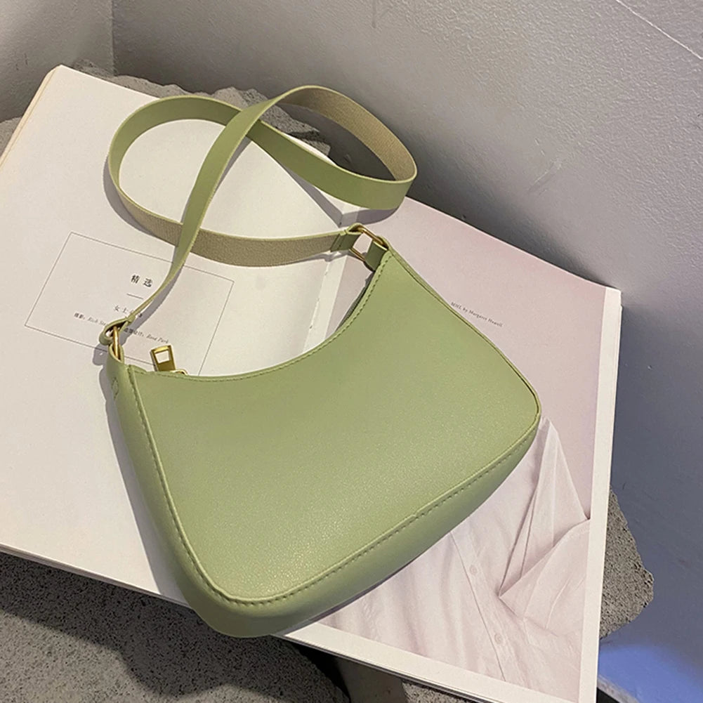 JORJI™ Retro PU Leather Shoulder Bag