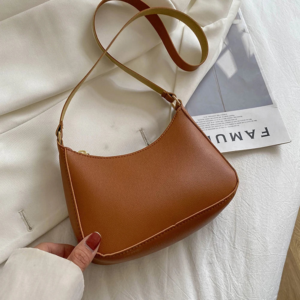 JORJI™ Retro PU Leather Shoulder Bag