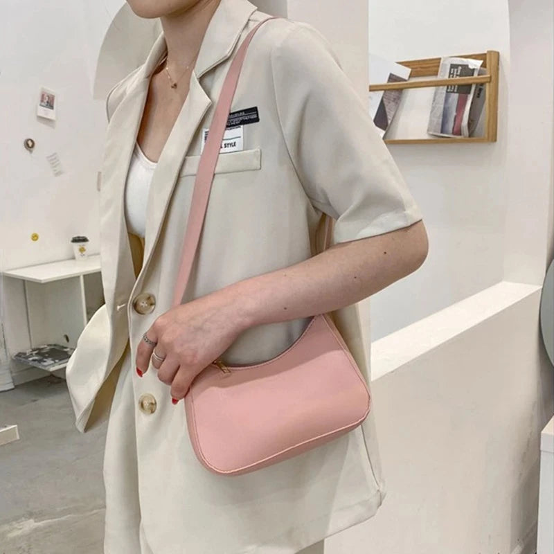 JORJI™ Retro PU Leather Shoulder Bag