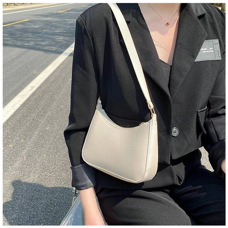 JORJI™ Retro PU Leather Shoulder Bag