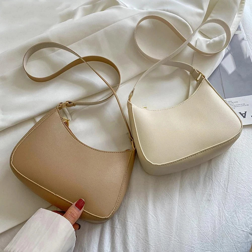 JORJI™ Retro PU Leather Shoulder Bag