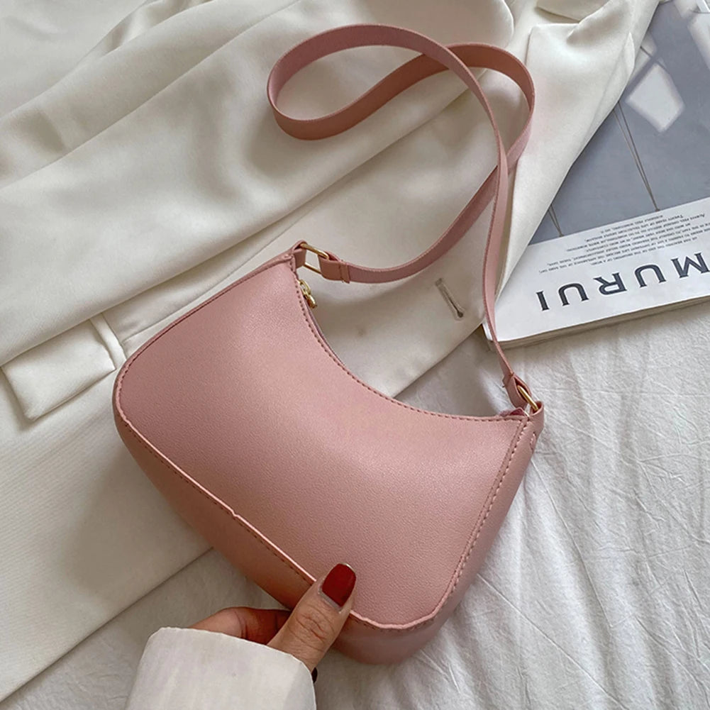 JORJI™ Retro PU Leather Shoulder Bag