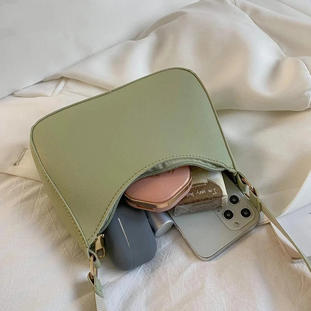 JORJI™ Retro PU Leather Shoulder Bag