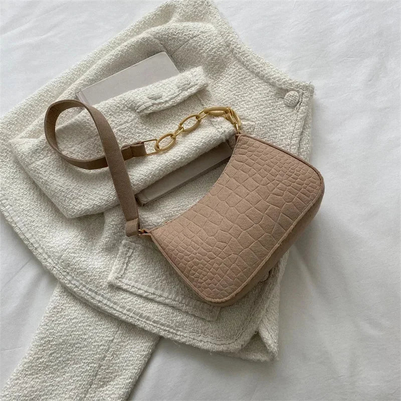 JORJI™ WoolStone Korean Square Shoulder Bag