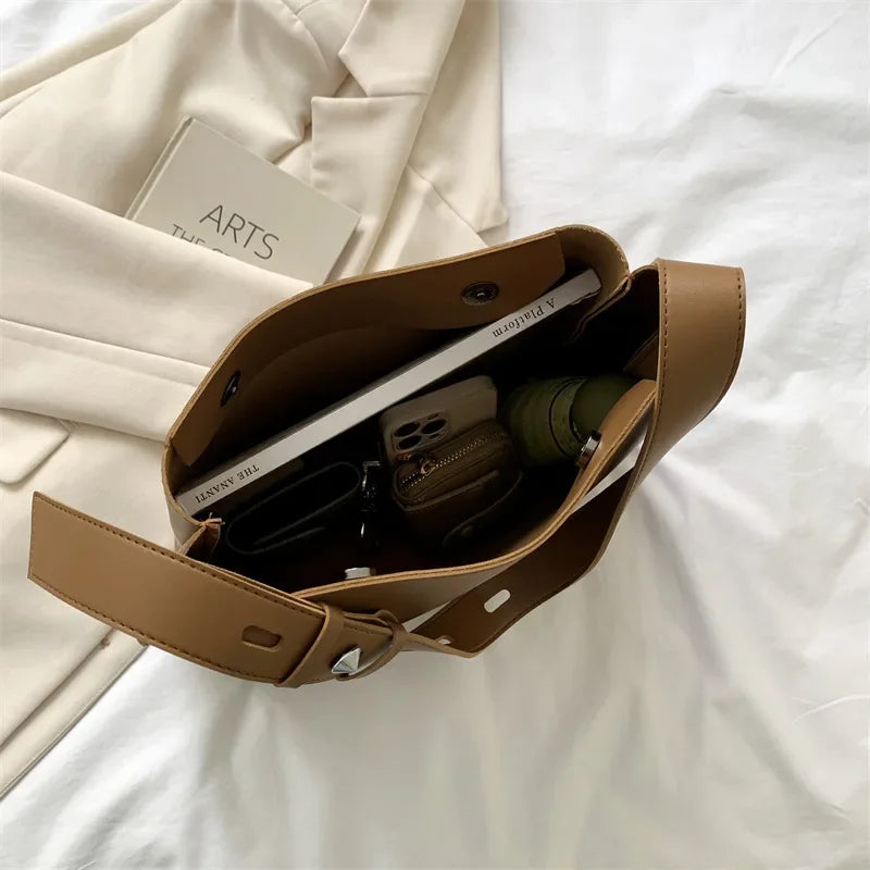 JORJI™ 2025 Trend Leather Tote & Purse Set