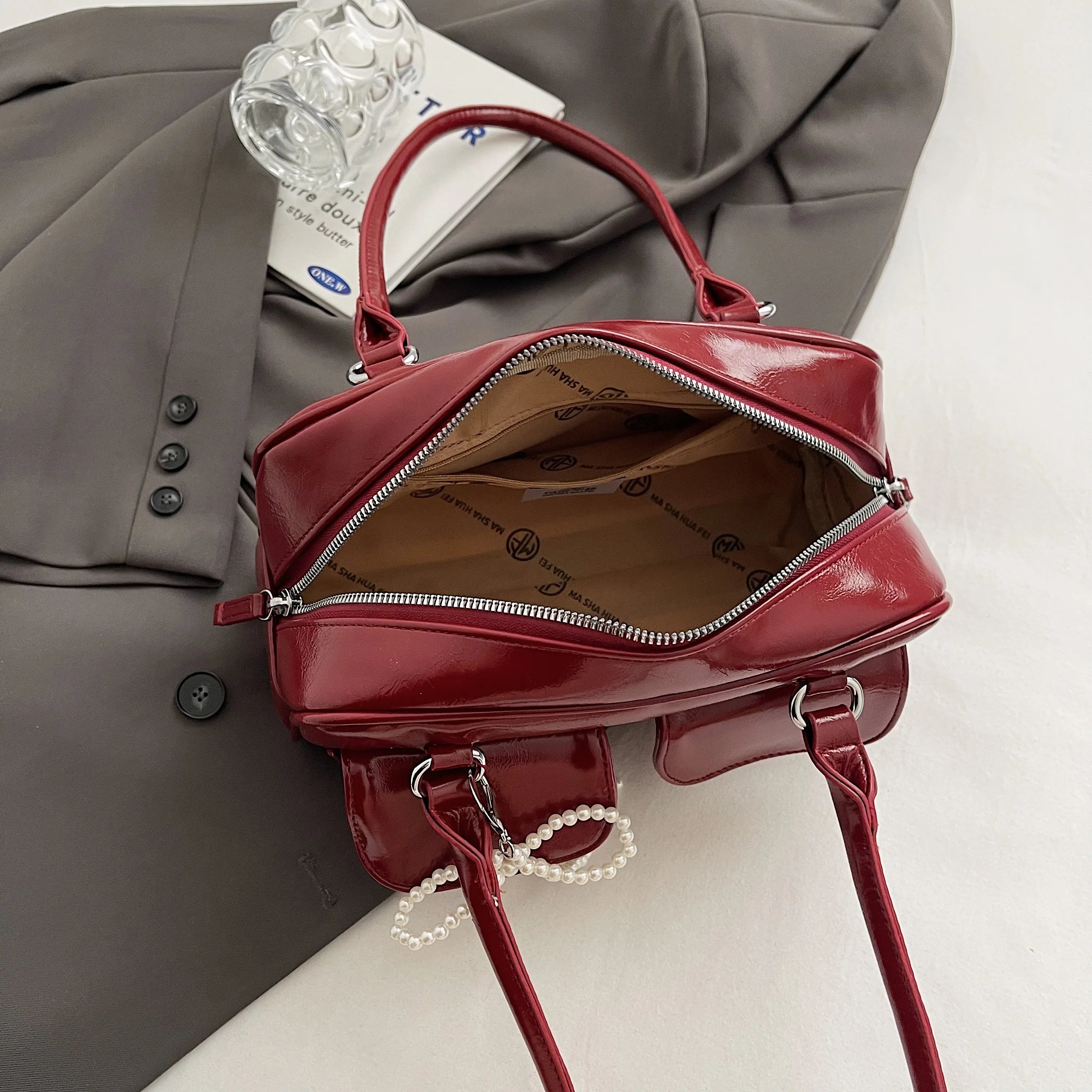 JORJI™ Chic Bow Underarm Pillow Bag