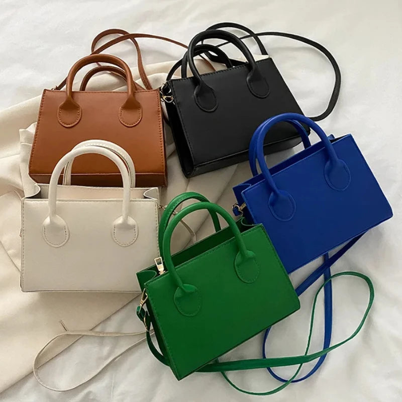 JORJI™ Minimalist Black Square Bag