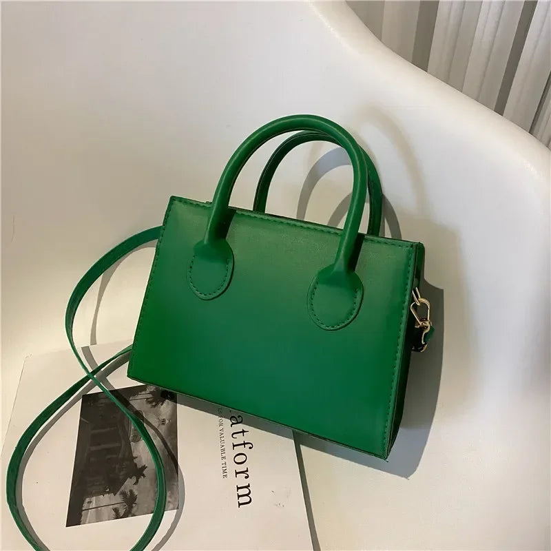 JORJI™ Minimalist Black Square Bag