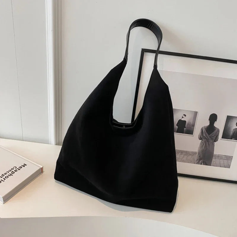 JORJI™ Vintage Suede Shoulder Bag