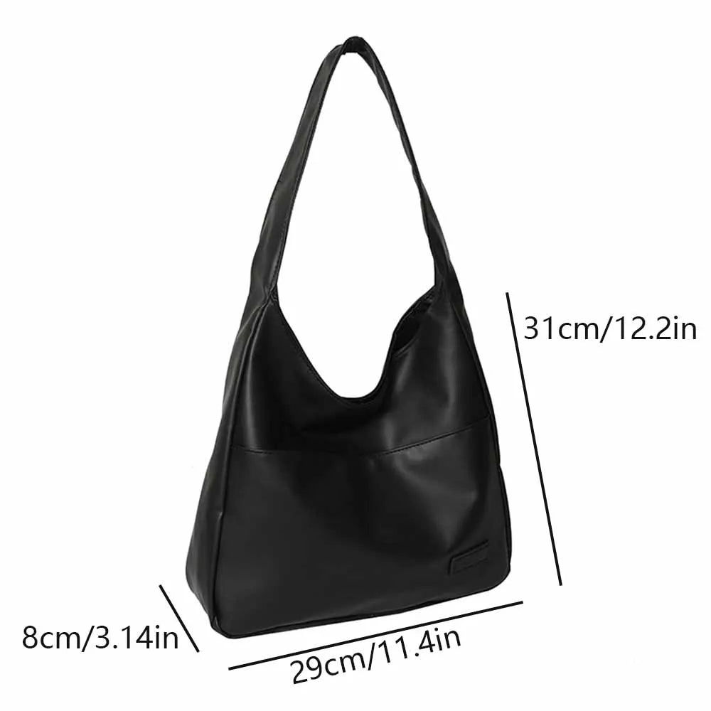 JORJI™ Retro Minimalist Shoulder Tote