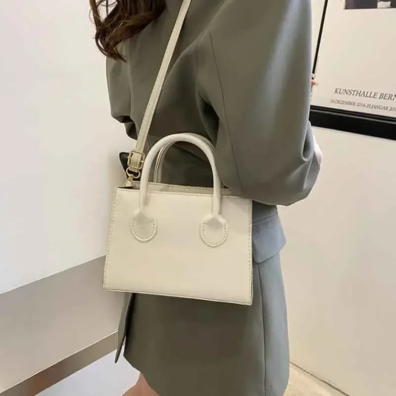 JORJI™ Minimalist Black Square Bag