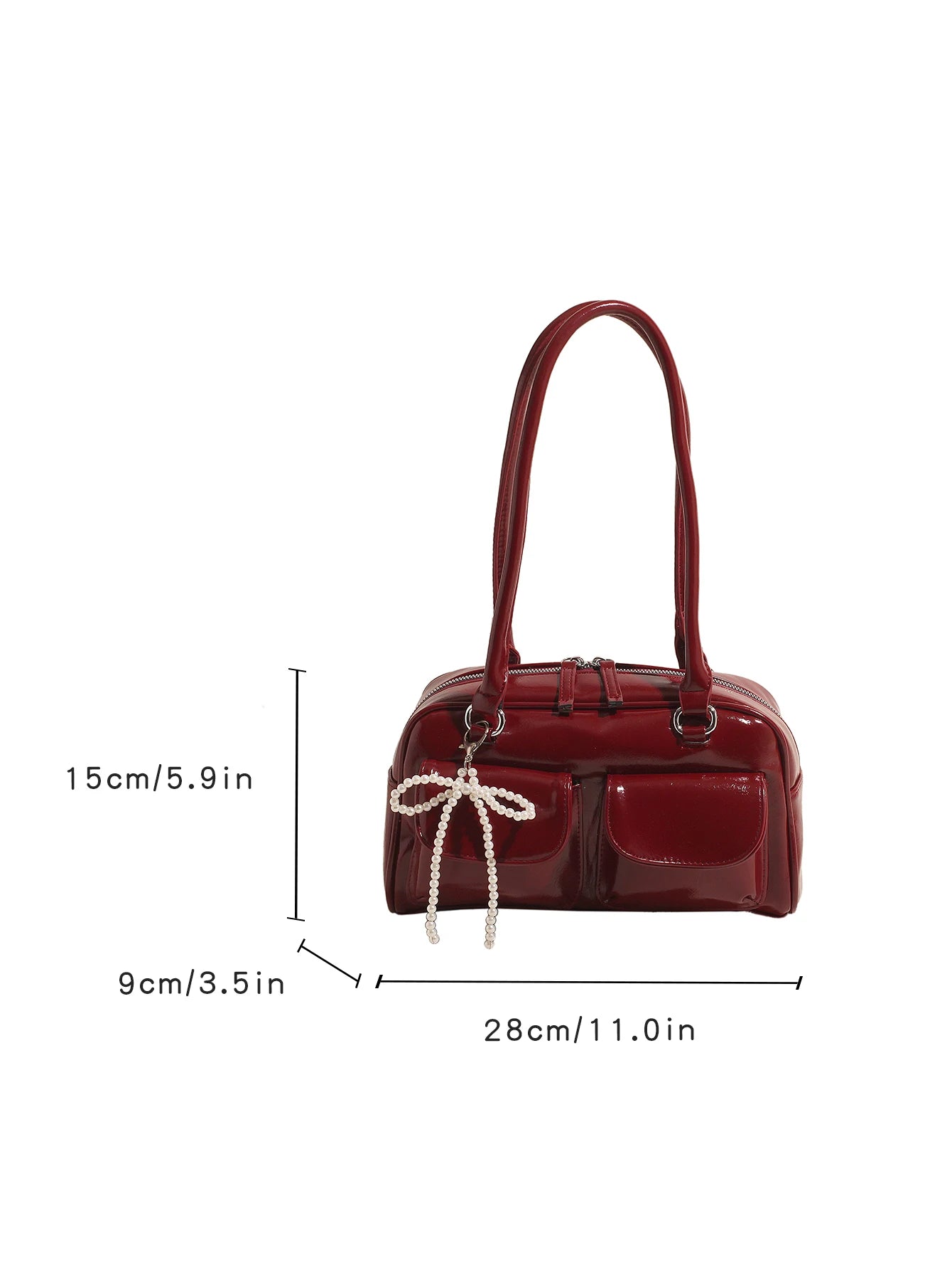 JORJI™ Chic Bow Underarm Pillow Bag