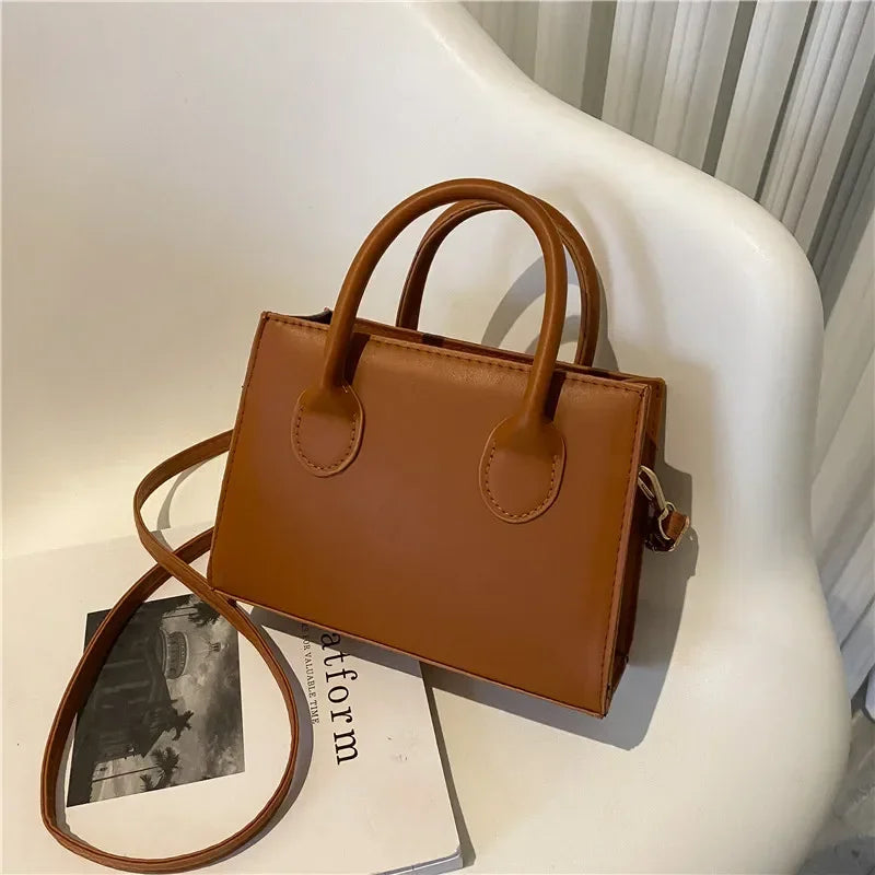 JORJI™ Minimalist Black Square Bag