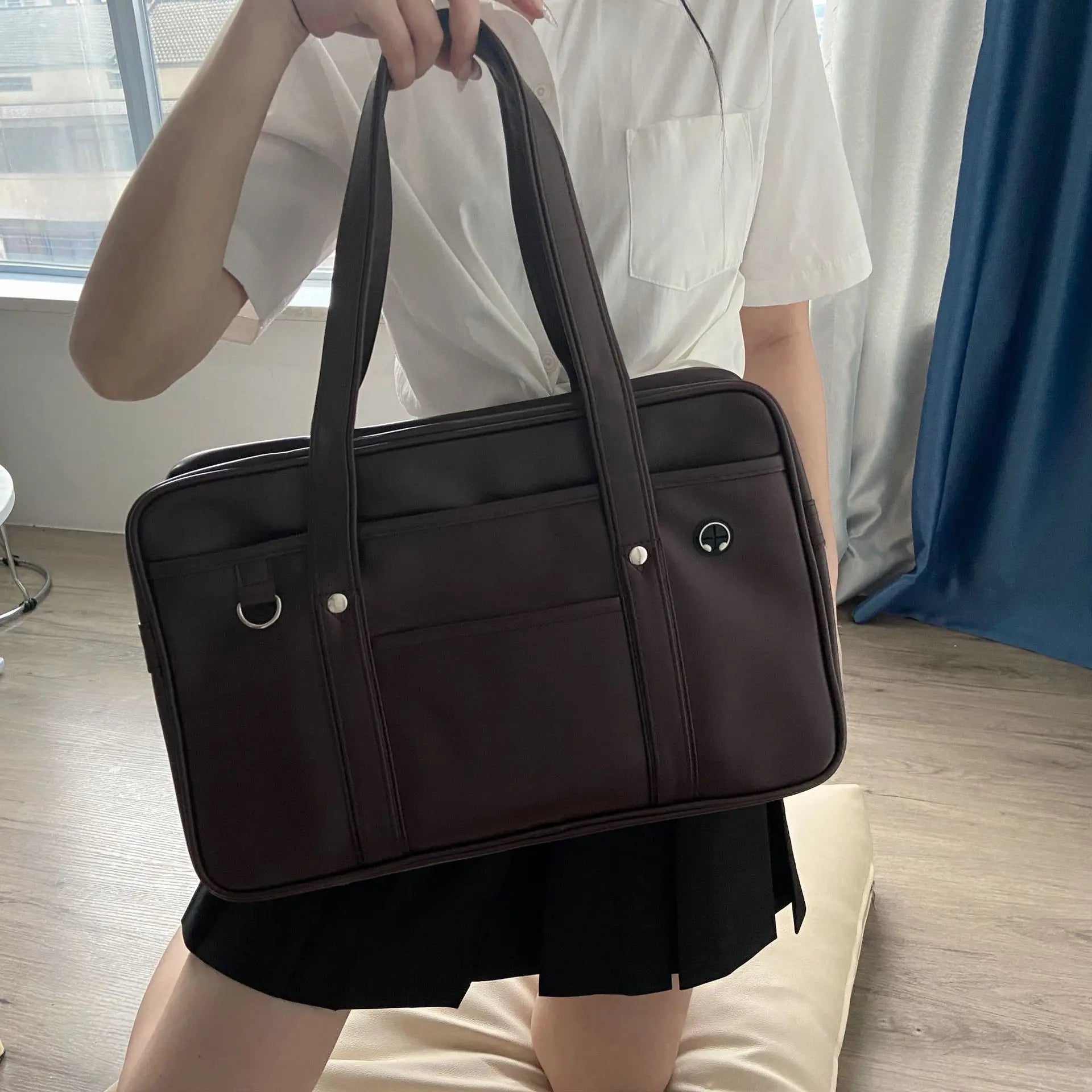 JORJI™ Japanese-Inspired Waterproof Messenger Bag