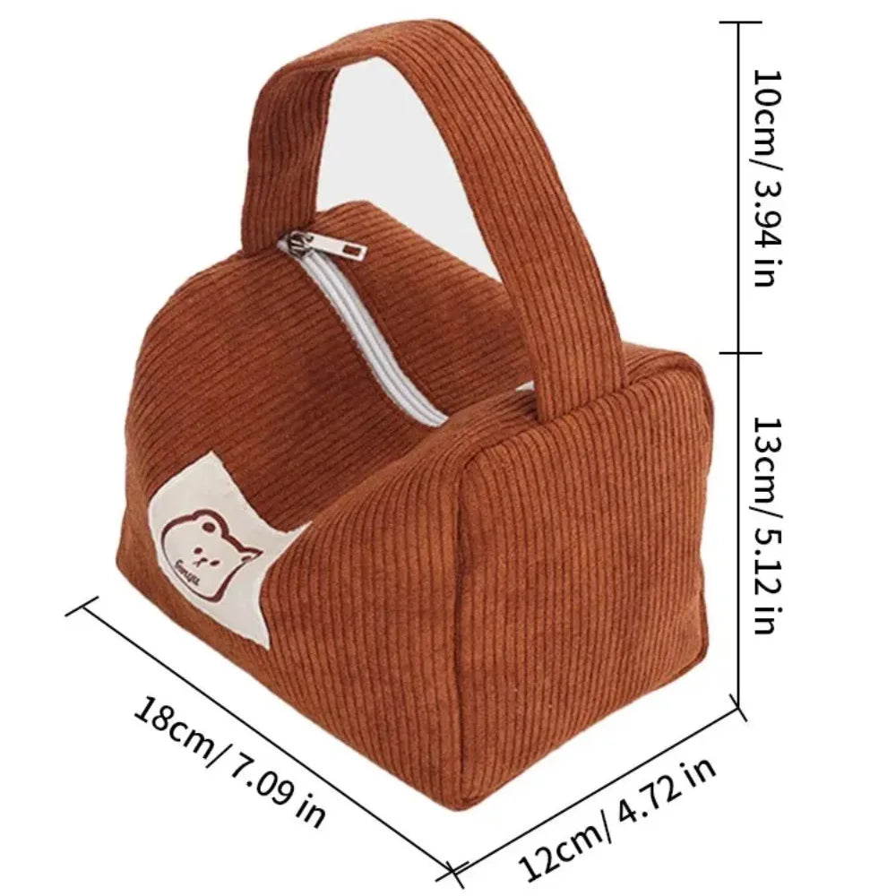 JORJI™ Plush Cosmetic Bag