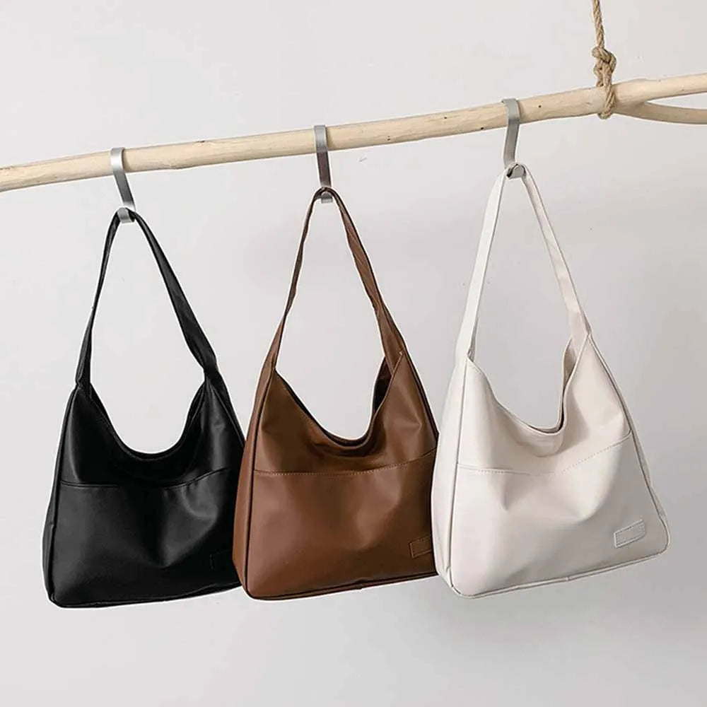 JORJI™ Retro Minimalist Shoulder Tote