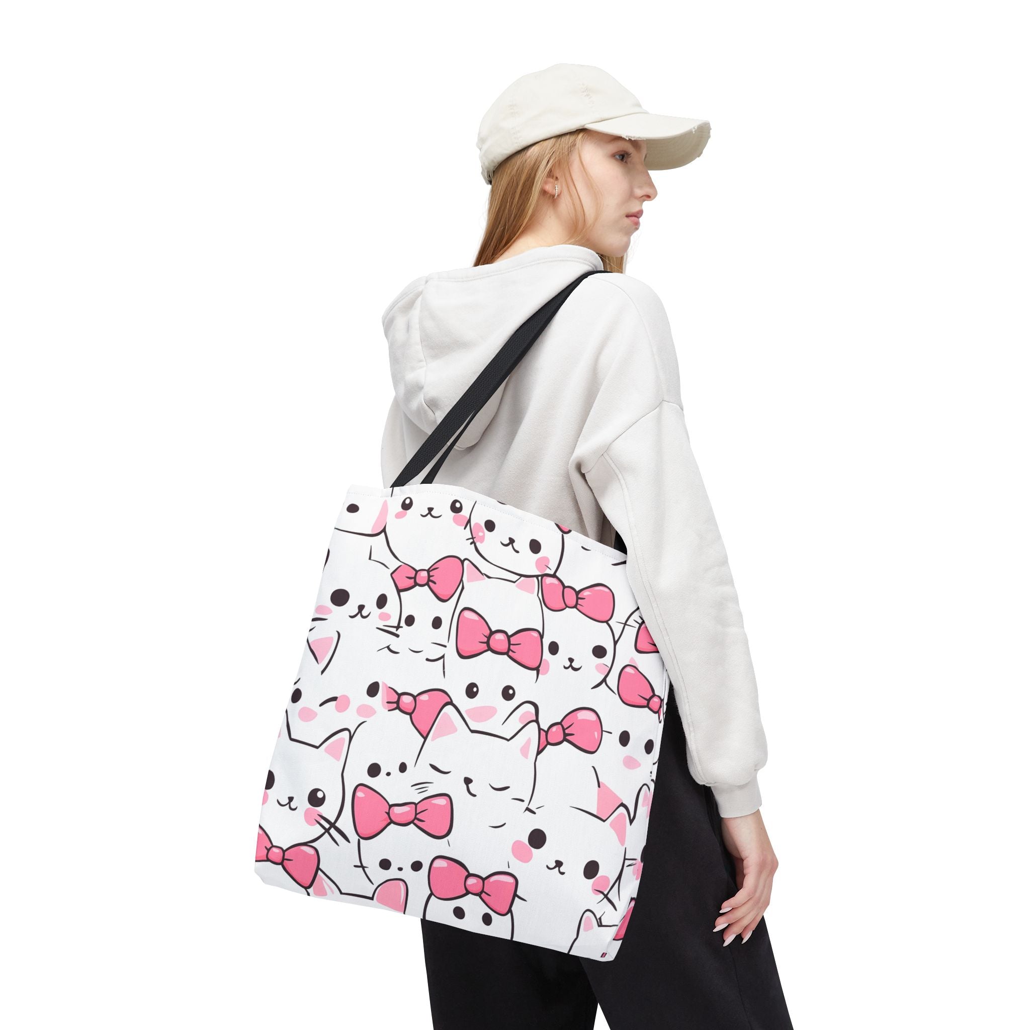 JORJI™ Kawaii Kitty Tote