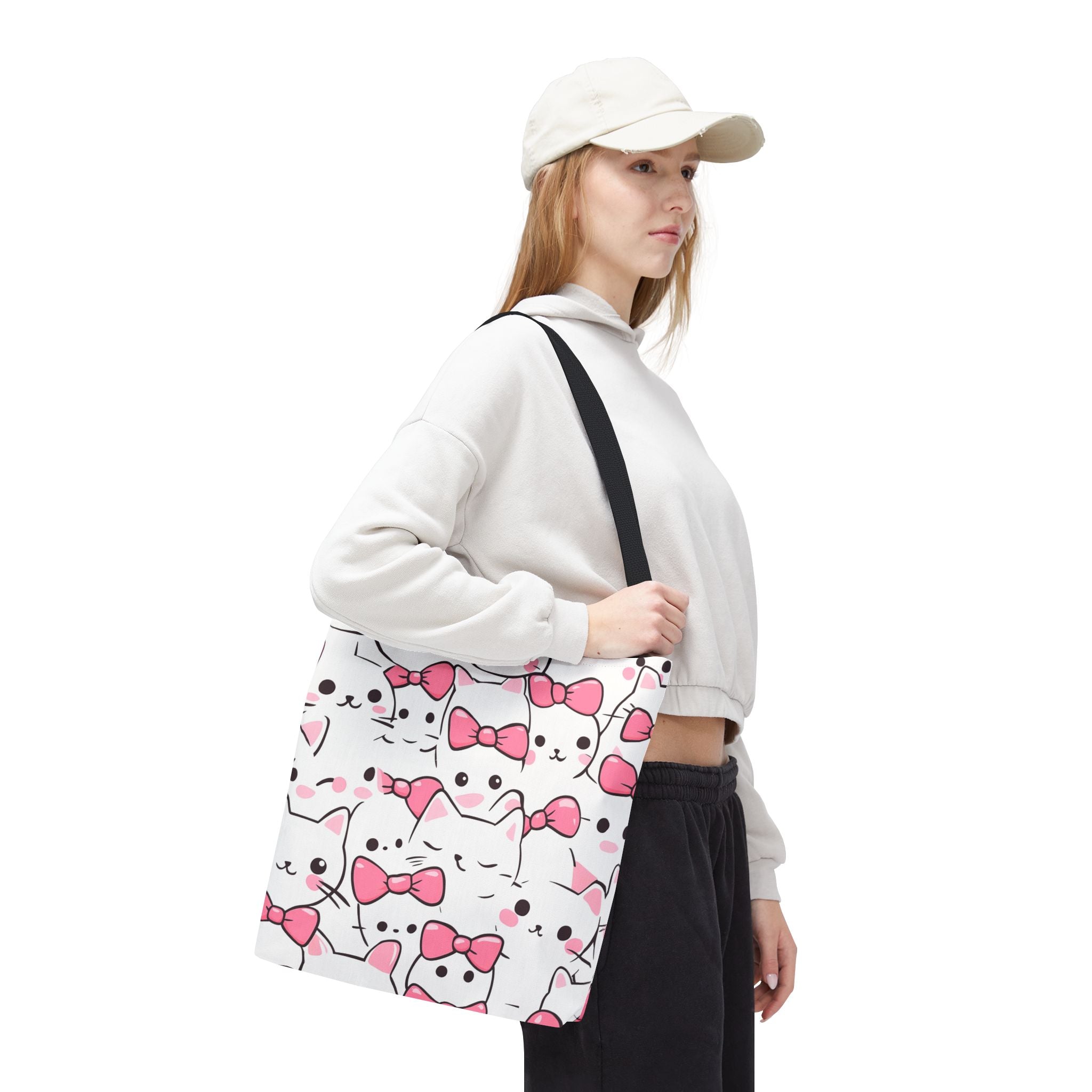 JORJI™ Kawaii Kitty Tote