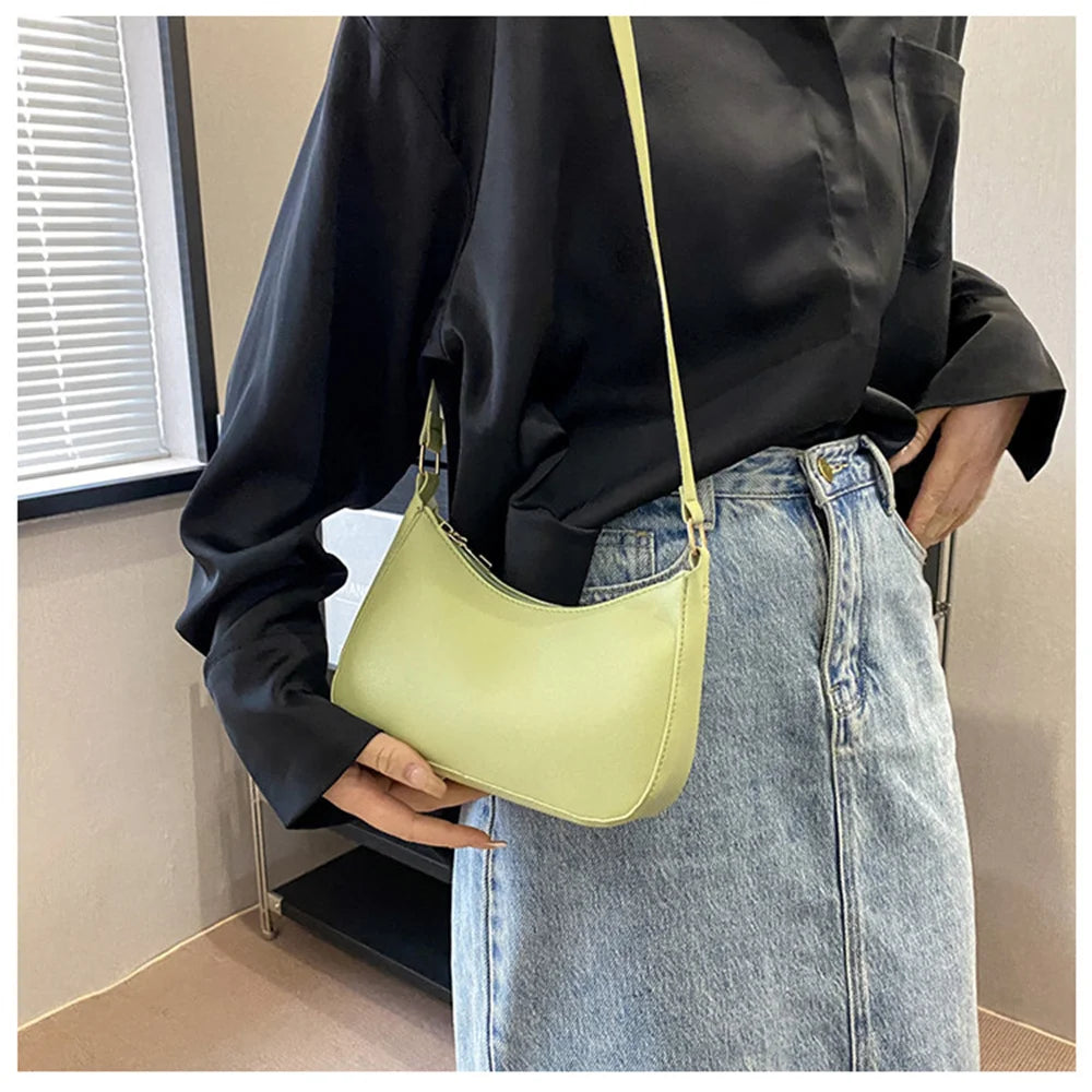 JORJI™ Trendy Curve Underarm Shoulder Bag