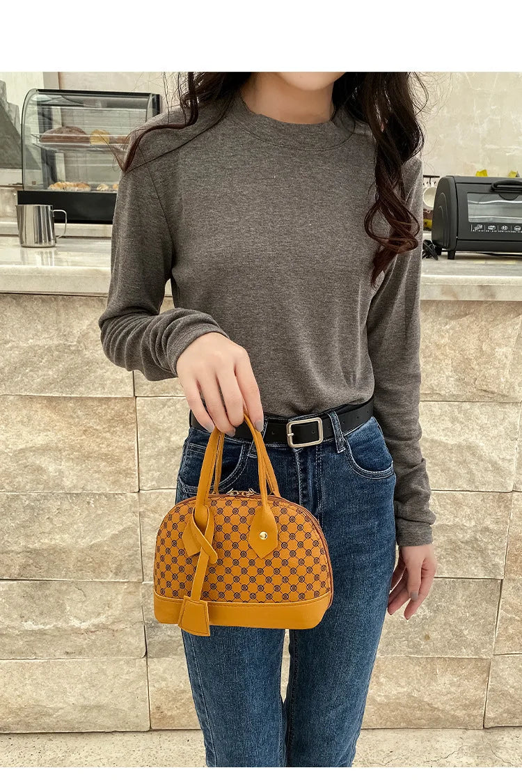 JORJI™ Floral Shell Crossbody Handbag