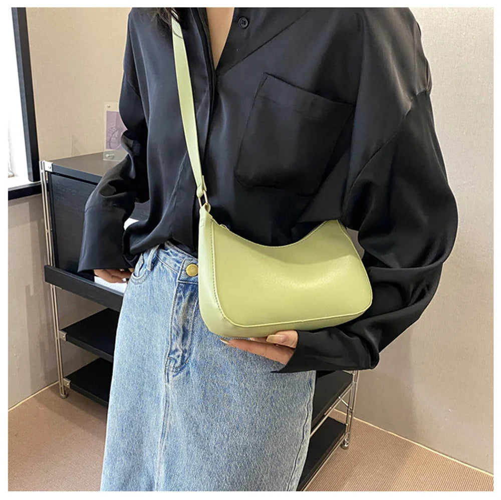 JORJI™ Trendy Curve Underarm Shoulder Bag