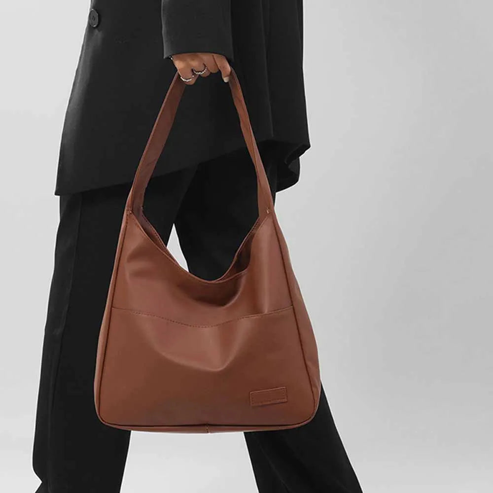 JORJI™ Retro Minimalist Shoulder Tote