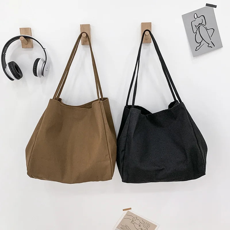 JORJI™ Eco-Friendly Canvas Shopper Tote