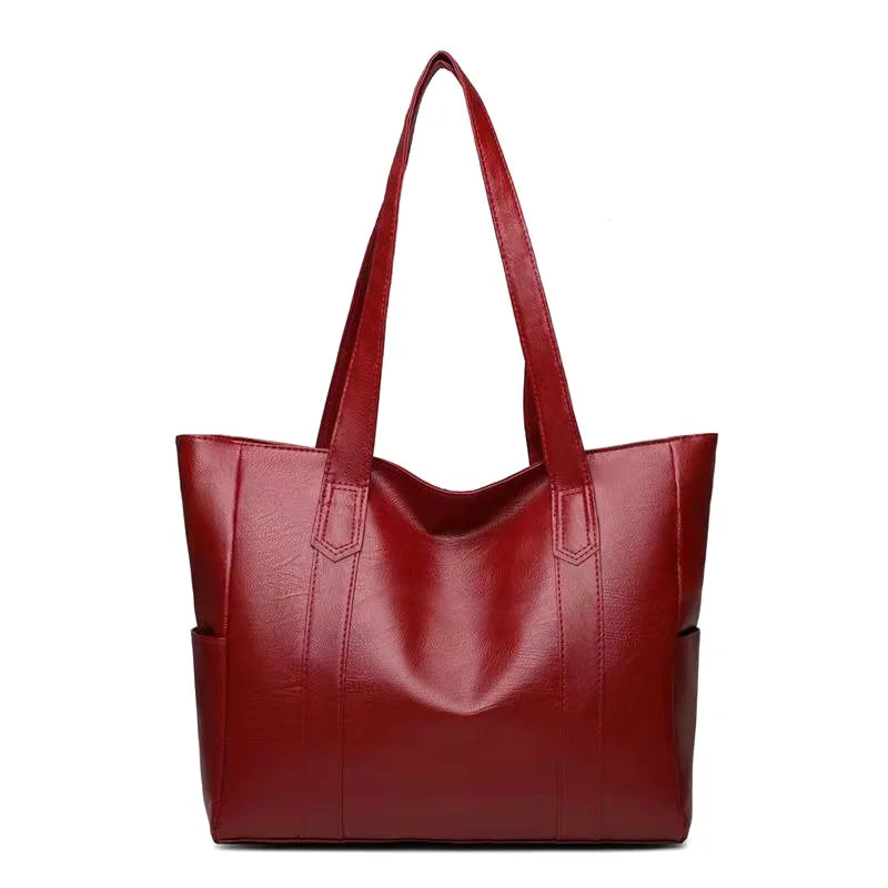 JORJI™ Large-Capacity Soft Leather Tote