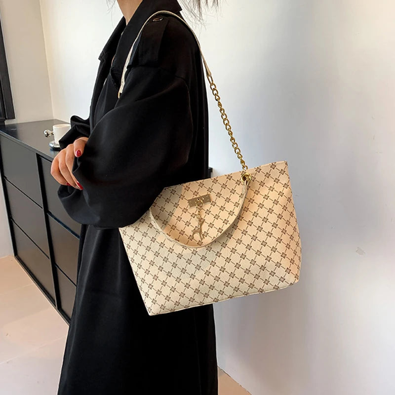 JORJI™ GrandVision Soft Leather Tote Bag
