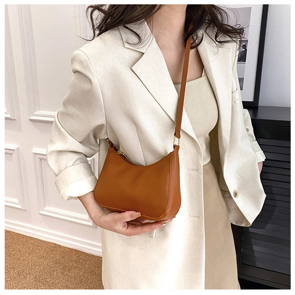 JORJI™ Trendy Curve Underarm Shoulder Bag