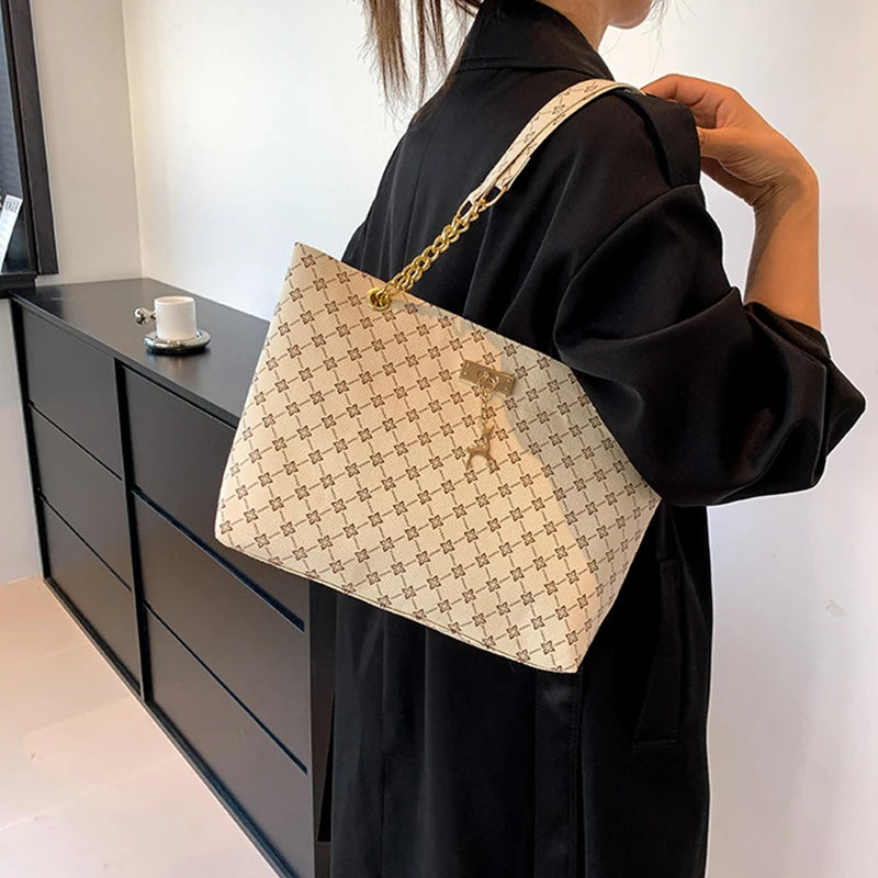 JORJI™ GrandVision Soft Leather Tote Bag