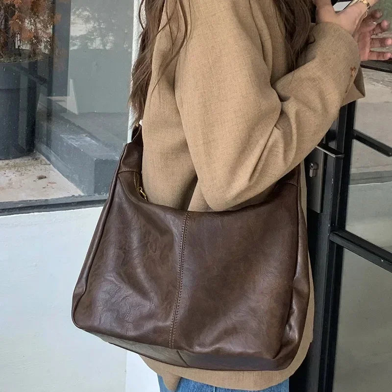 JORJI™ Cowhide Leather Luxury Shoulder Bag