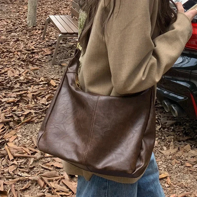 JORJI™ Cowhide Leather Luxury Shoulder Bag