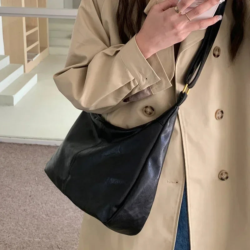 JORJI™ Cowhide Leather Luxury Shoulder Bag