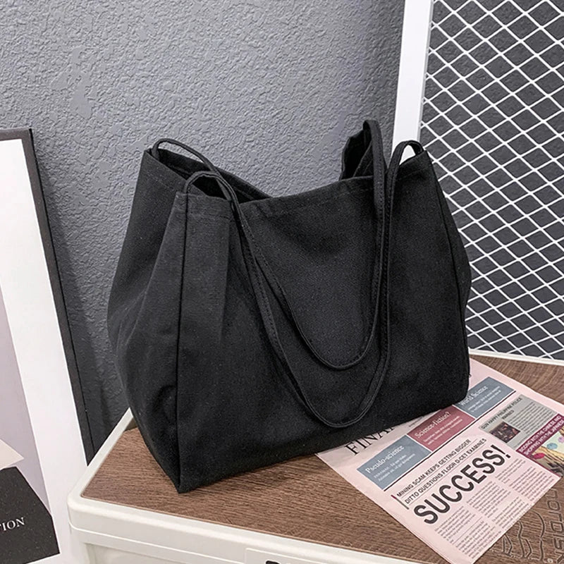 JORJI™ Eco-Friendly Canvas Shopper Tote