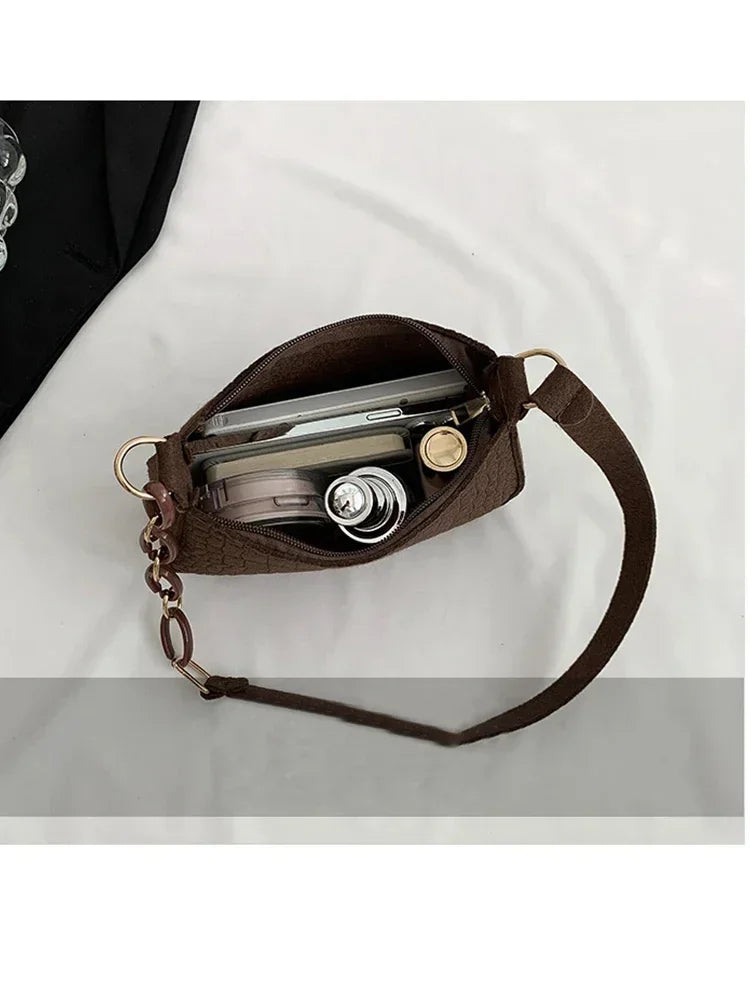 JORJI™ WoolStone Korean Square Shoulder Bag
