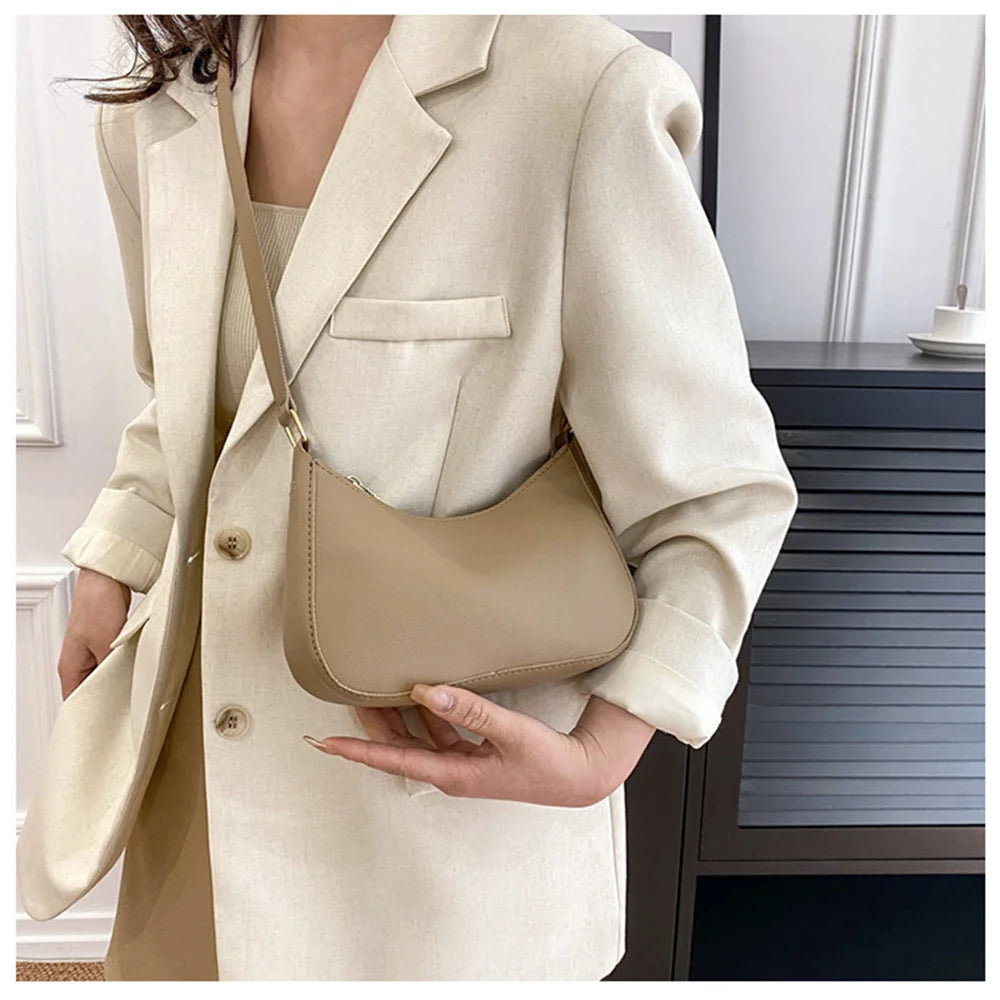 JORJI™ Trendy Curve Underarm Shoulder Bag