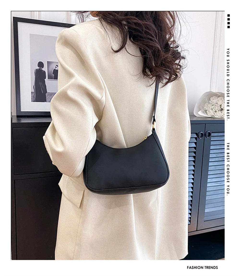JORJI™ Trendy Curve Underarm Shoulder Bag