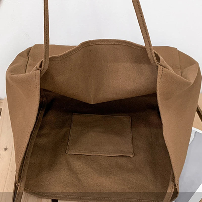 JORJI™ Eco-Friendly Canvas Shopper Tote