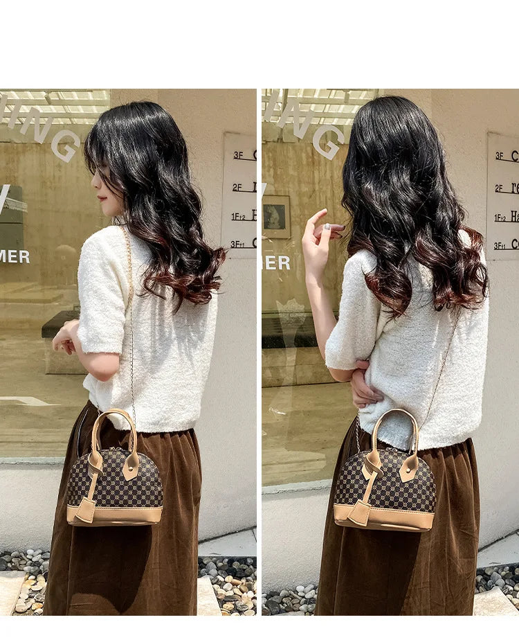 JORJI™ Floral Shell Crossbody Handbag